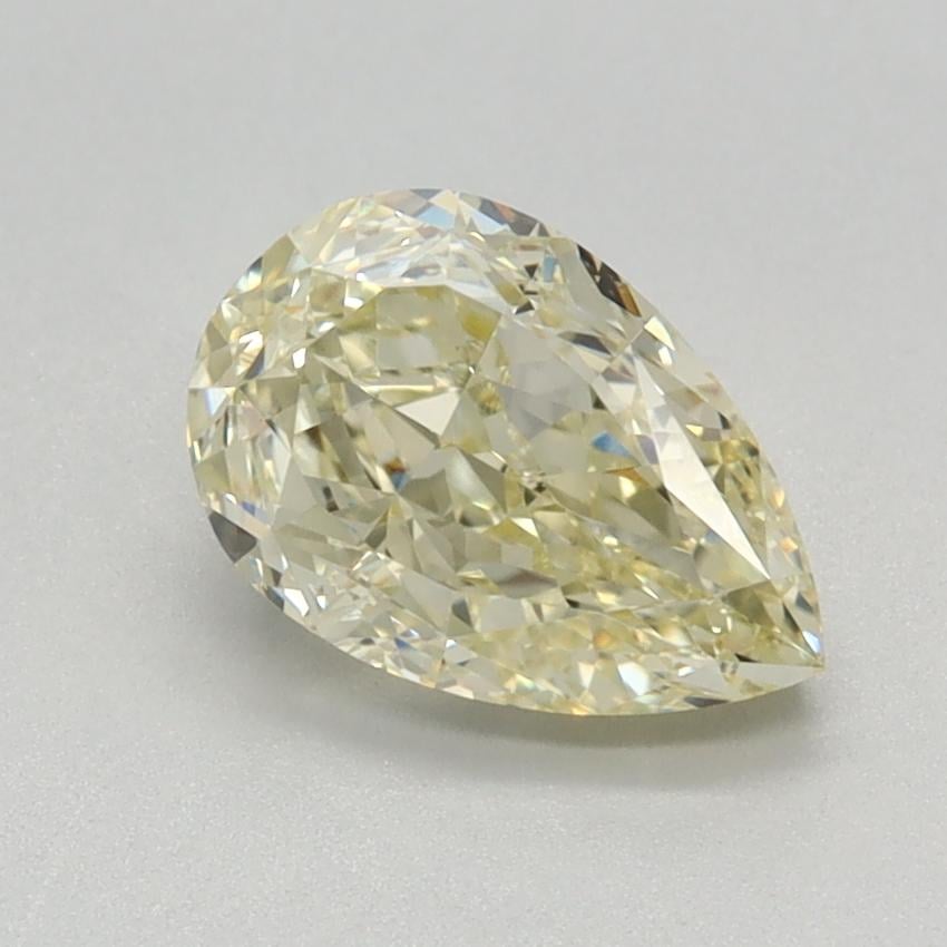 1.15 Ct. Fancy Light Yellow Pear Lab Grown Diamond
