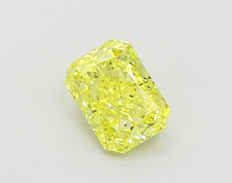 1.06 Ct. Fancy Vivid  Yellow Radiant Lab Grown Diamond