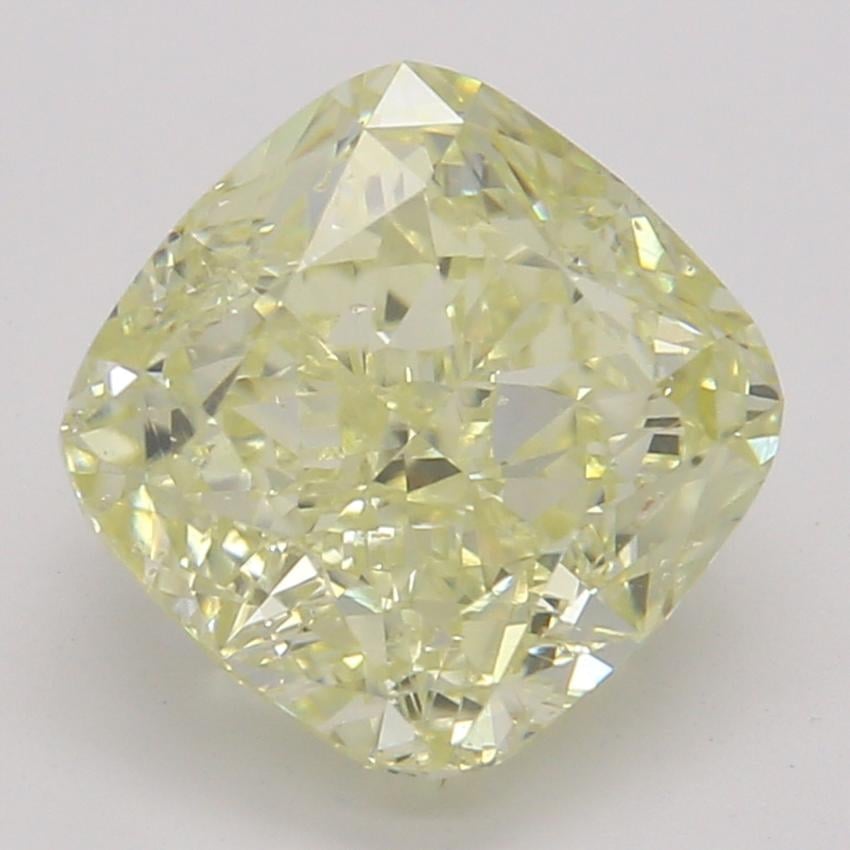 1.62 Ct. Fancy Yellow Cushion Diamond