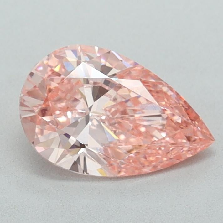 1.01 Ct. Fancy Vivid  Pink Pear Lab Grown Diamond