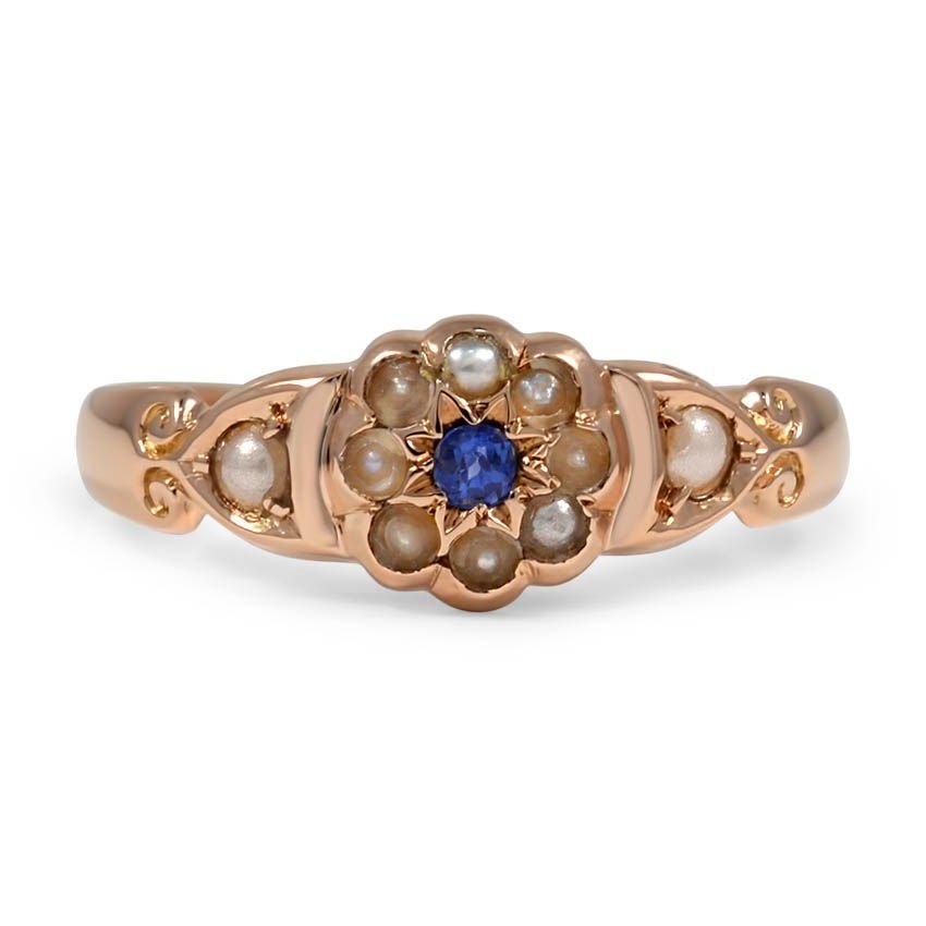 Victorian Sapphire Vintage Ring