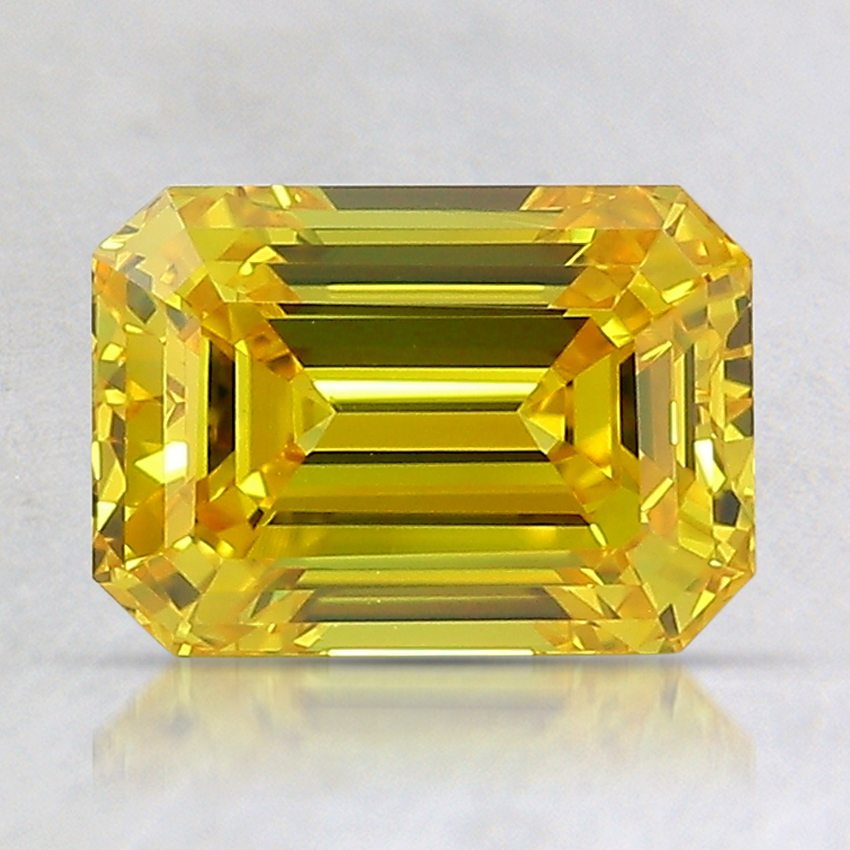 1.98 Ct. Fancy Vivid Yellow Emerald Lab Grown Diamond