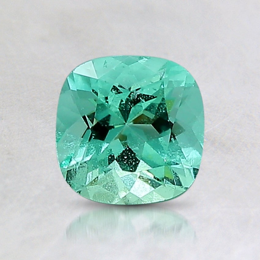 5.8mm Cushion Colombian Emerald