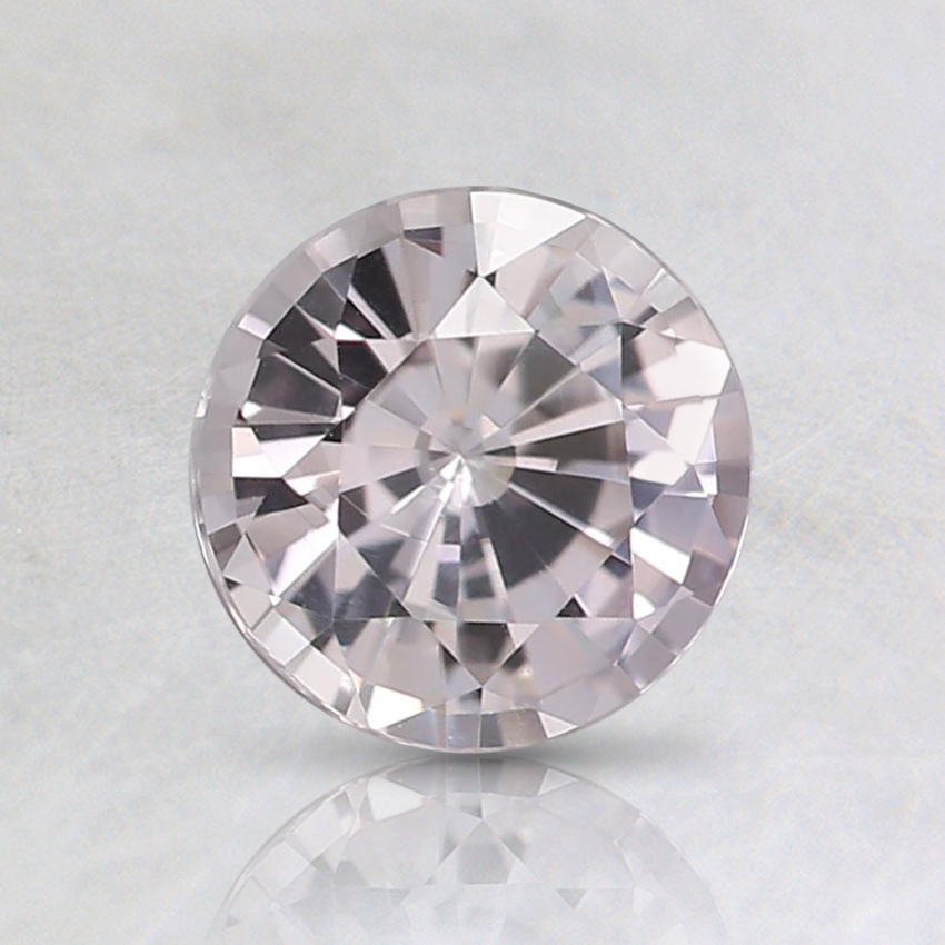 6mm Peach Round Sapphire