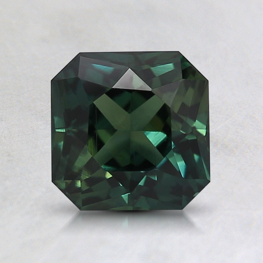 6.1mm Unheated Teal Radiant Sapphire