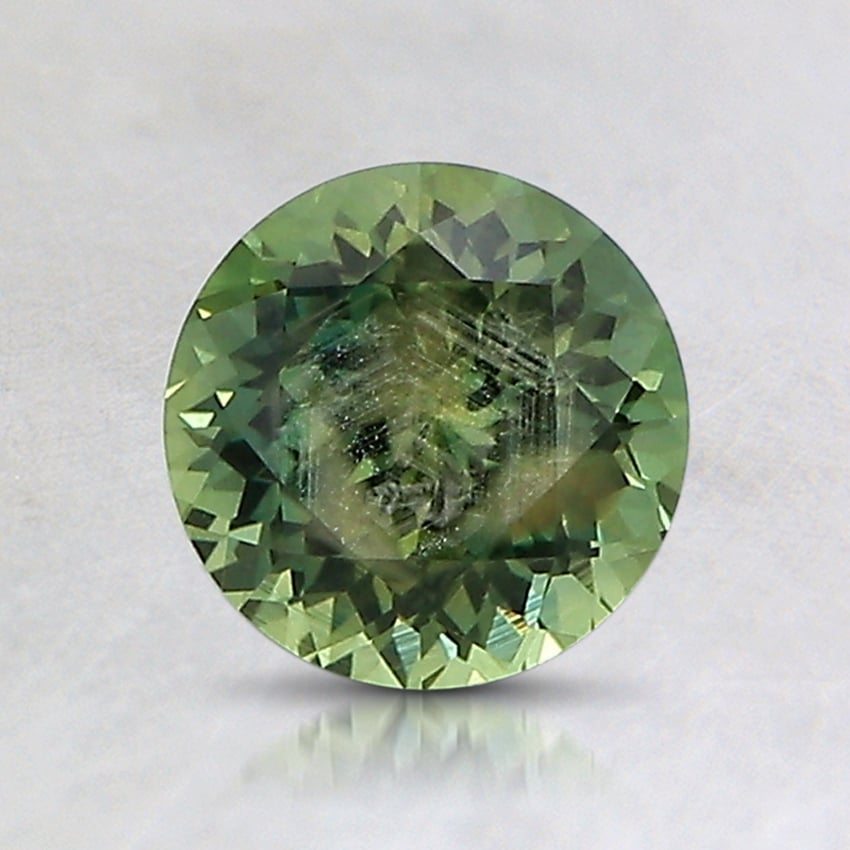 6.3mm Parti-Color Round Montana Sapphire