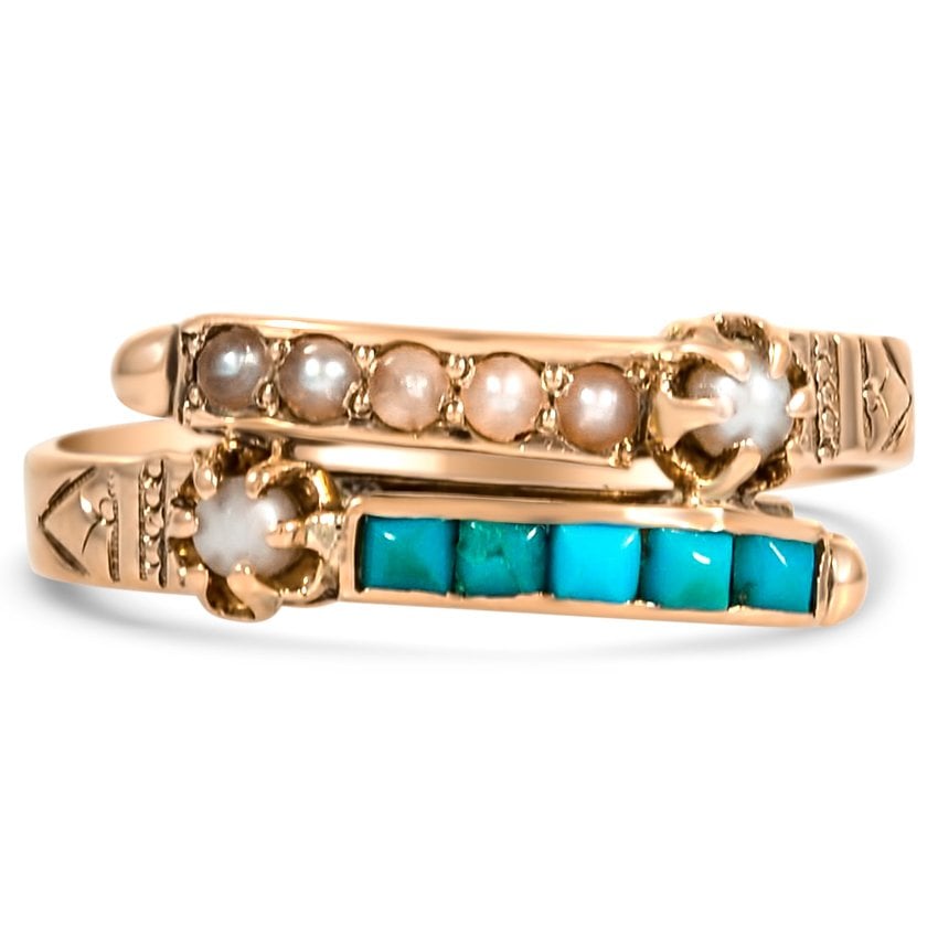 Victorian Pearl Vintage Ring