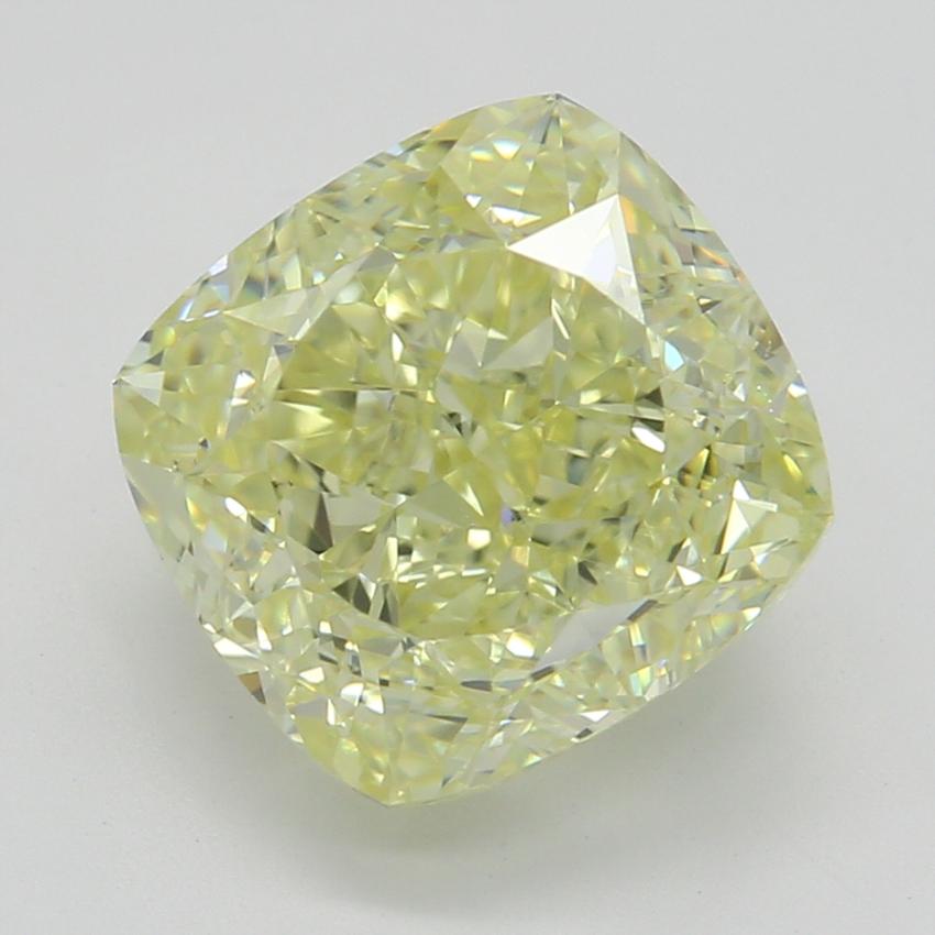 2.52 Ct. Fancy Yellow Cushion Diamond