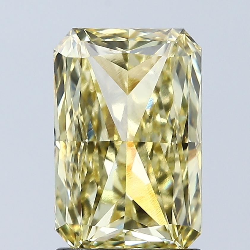 2.08 Ct. Fancy Vivid Yellow Radiant Lab Grown Diamond