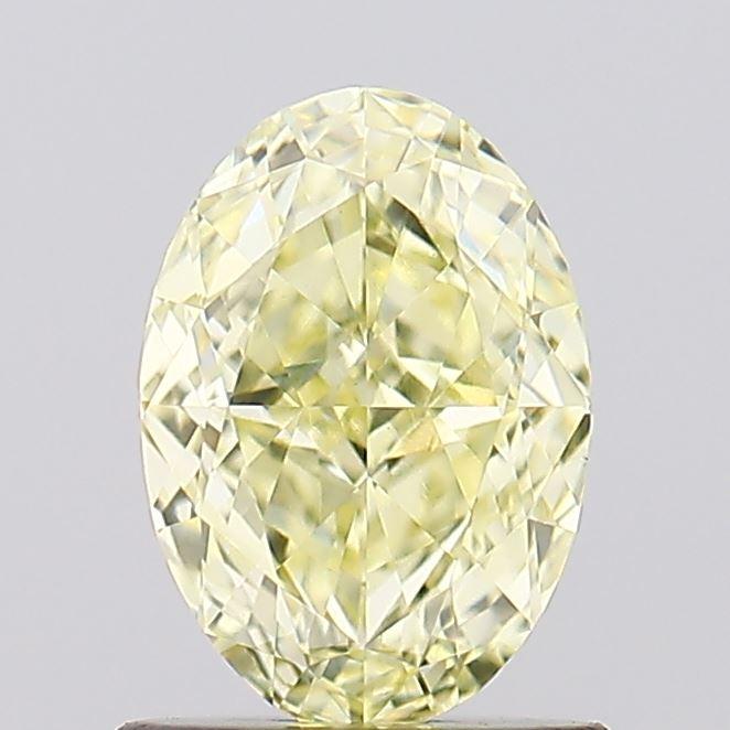 1.09 Ct. Fancy Intense Yellow Oval Lab Grown Diamond