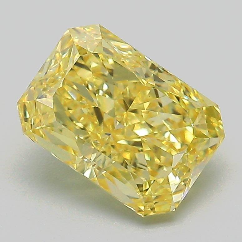 2.08 Ct. Fancy Intense Yellow Radiant Lab Grown Diamond