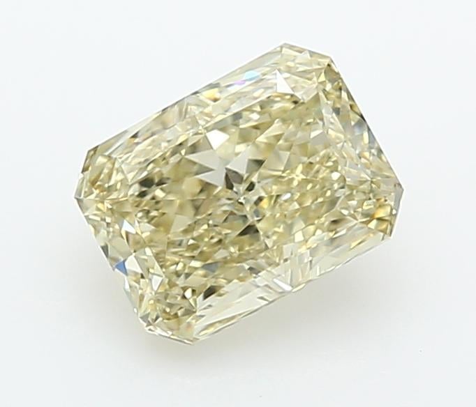 1.55 Ct. Fancy Light  Yellow Radiant Lab Grown Diamond