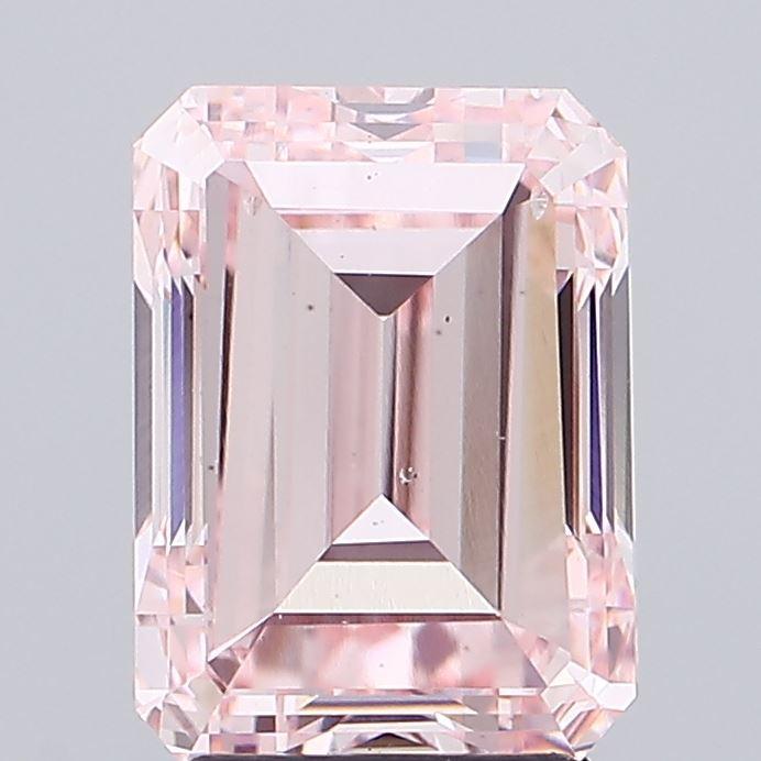 4.00 Ct. Fancy Intense Pink Emerald Lab Grown Diamond