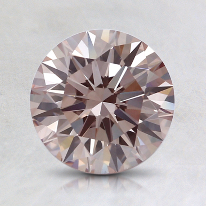 1.33 Ct. Fancy Pink-Brown Round Lab Grown Diamond