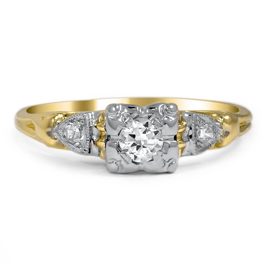Retro Diamond Vintage Ring