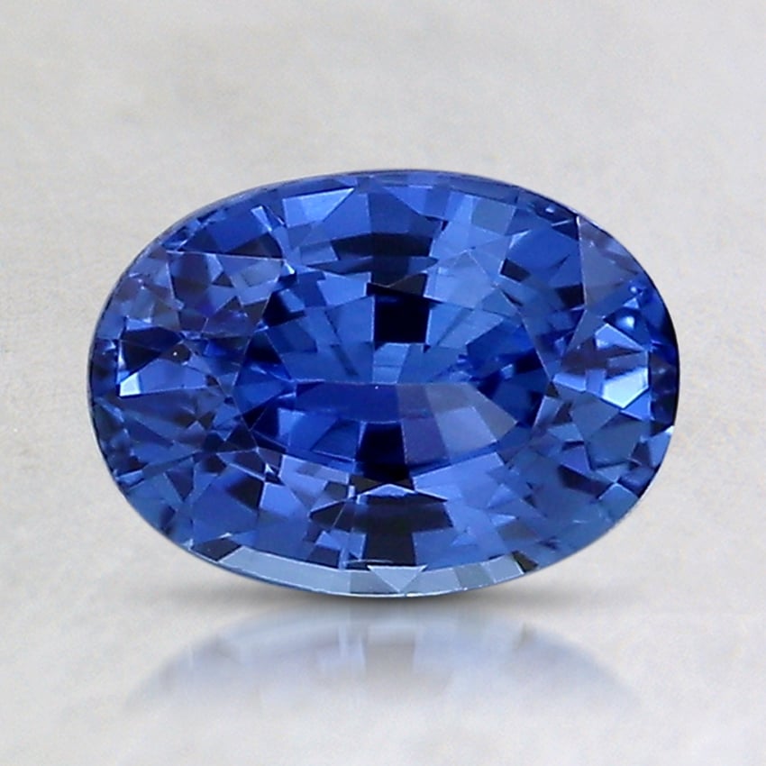 7.9x5.7mm Blue Oval Sapphire