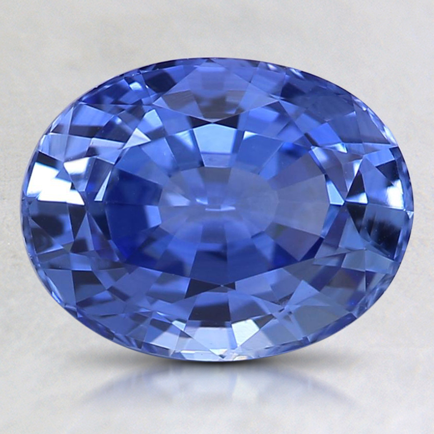 9.1x7.1mm Premium Blue Oval Sapphire