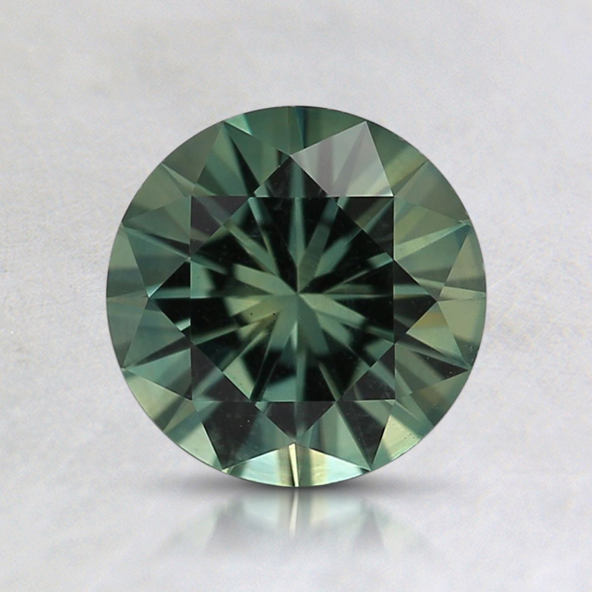 6.5mm Teal Round Montana Sapphire