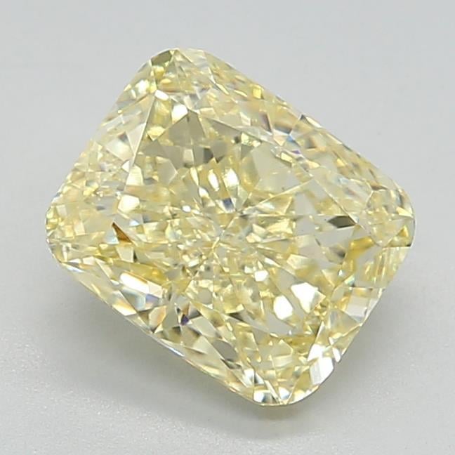 1.90 Ct. Fancy Intense Yellow Cushion Lab Grown Diamond