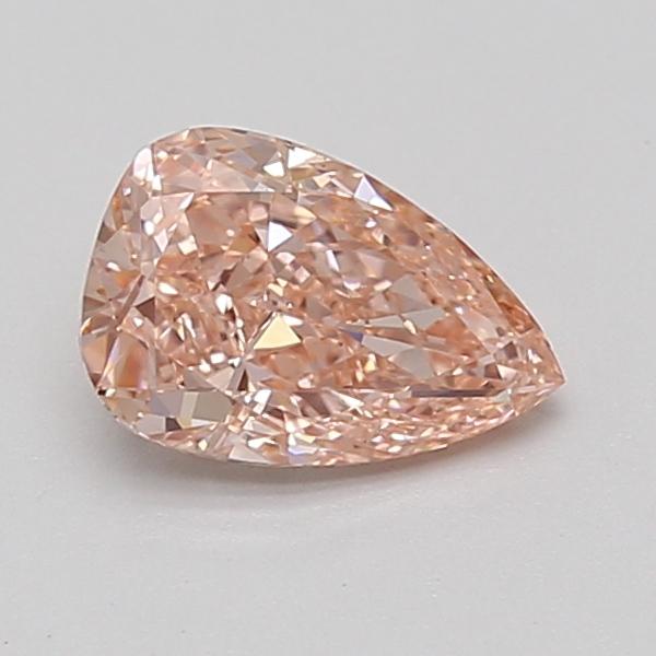 0.91 Ct. Fancy Vivid Pink Pear Lab Grown Diamond