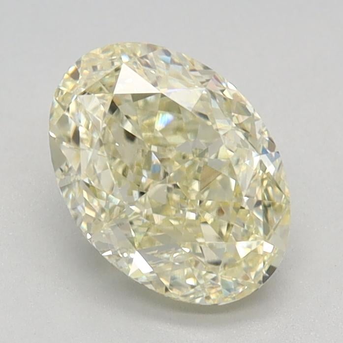 1.11 Ct. Fancy Yellow Oval Lab Grown Diamond