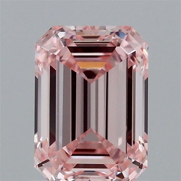 1.36 Ct. Fancy Intense Pink Emerald Lab Grown Diamond