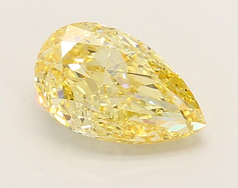1.47 Ct. Fancy Intense Yellow Pear Lab Grown Diamond