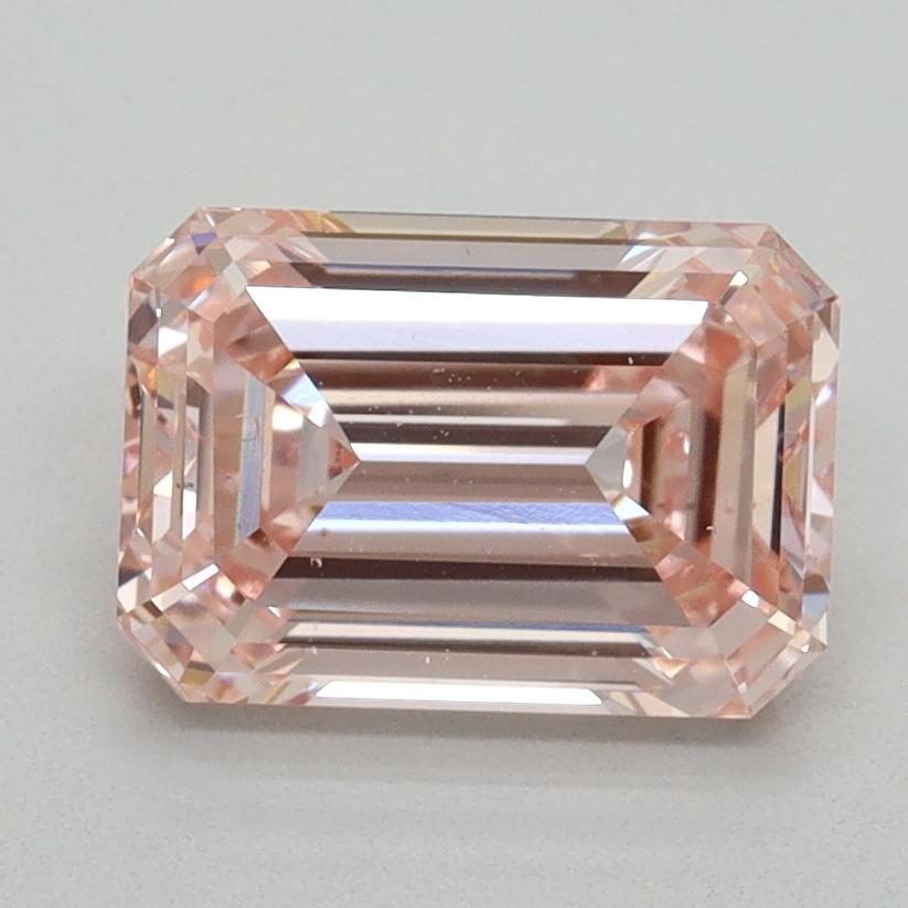 2.01 Ct. Fancy Intense Pink Emerald Lab Grown Diamond