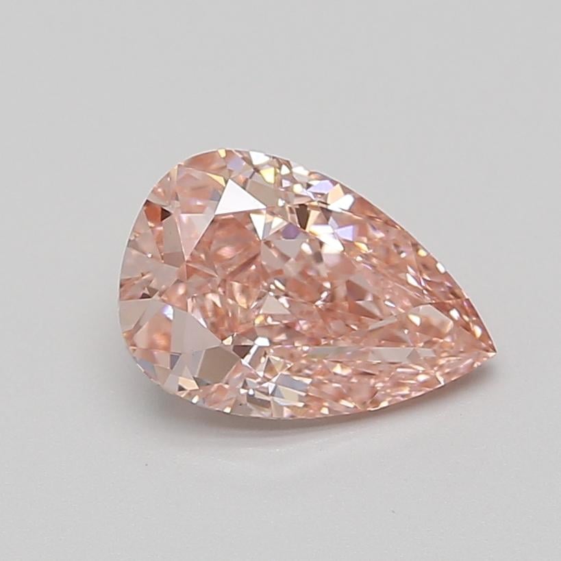 2.07 Ct. Fancy Vivid Pink Pear Lab Grown Diamond