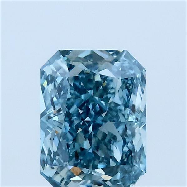1.04 Ct. Fancy Vivid Blue Radiant Lab Grown Diamond