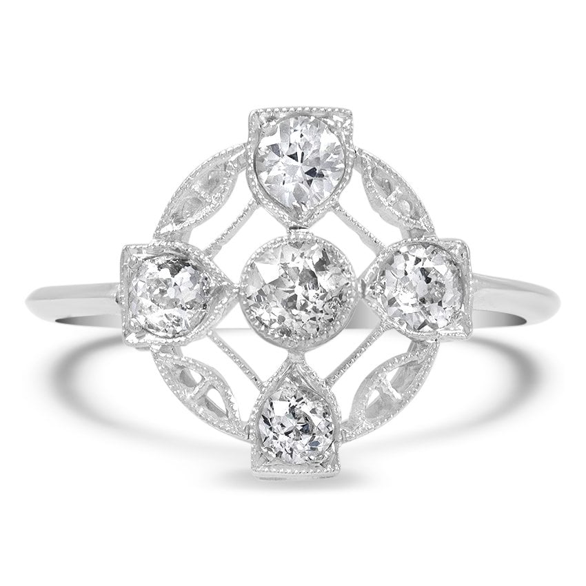 Art Deco Diamond Vintage Ring