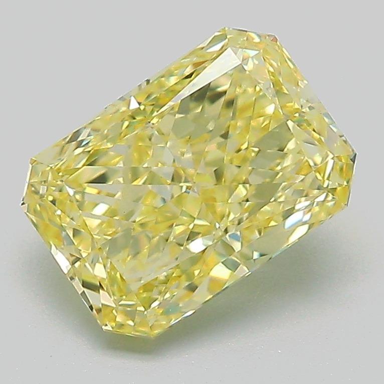 2.09 Ct. Fancy Intense Yellow Radiant Lab Grown Diamond