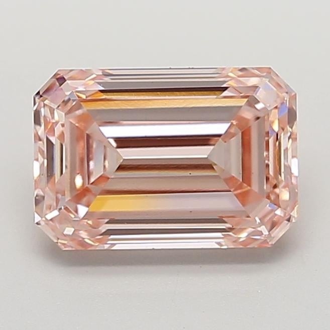 3.00 Ct. Fancy Intense  Pink Emerald Lab Grown Diamond