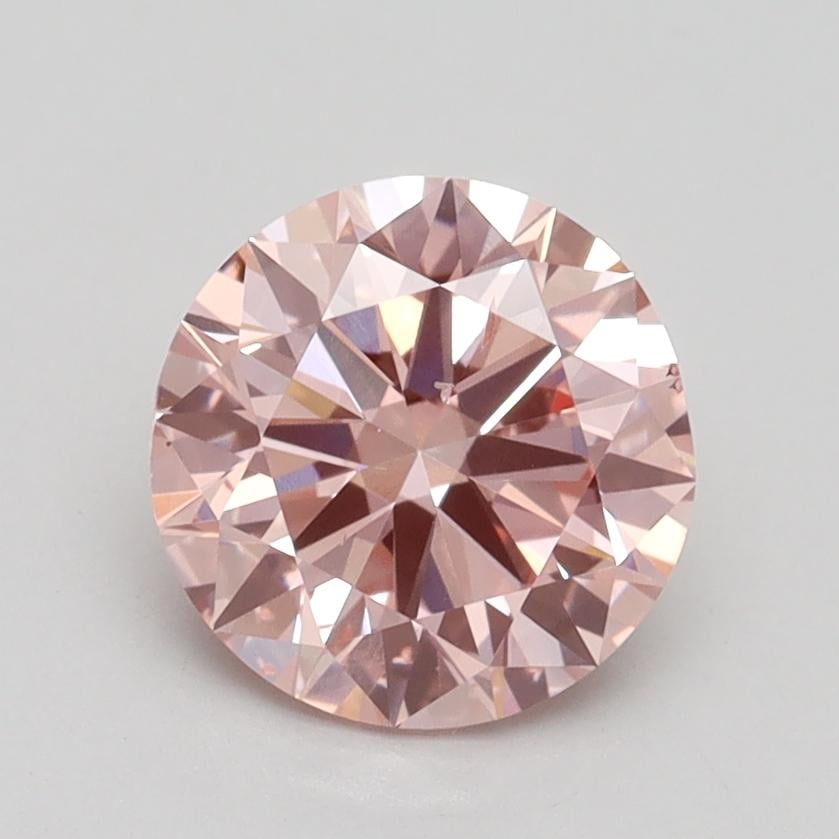 1.50 Ct. Fancy Intense Pink Round Lab Grown Diamond