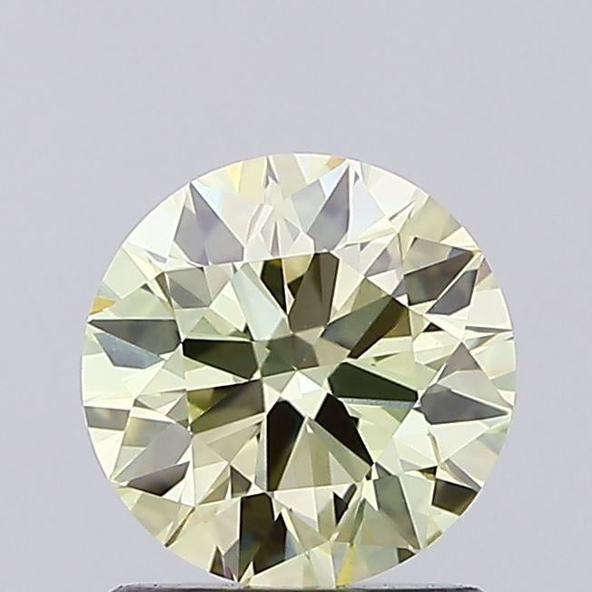 1.03 Ct. Fancy Light Yellow Round Lab Grown Diamond
