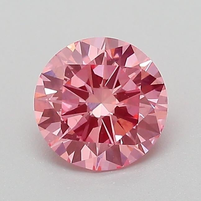 0.90 Ct. Fancy Pink Round Lab Grown Diamond