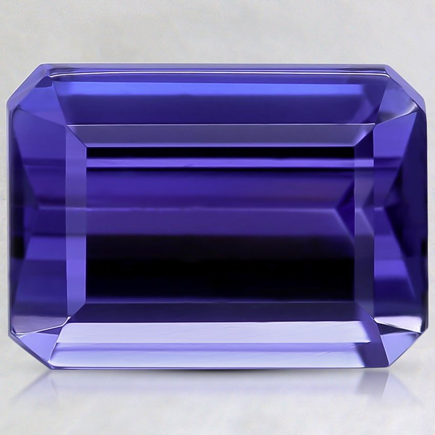 12.3x8.9mm Premium Purple Emerald Tanzanite