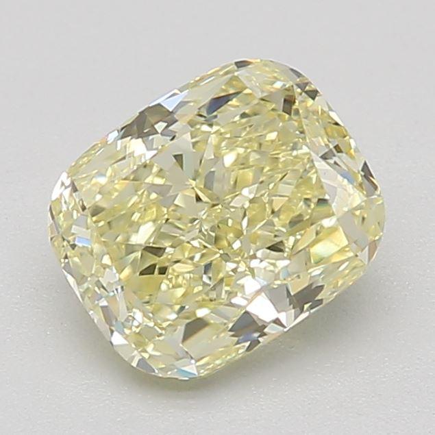 1.03 Ct. Fancy Yellow Cushion Diamond