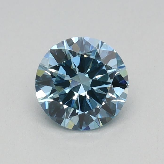 0.37 Ct. Fancy Intense Blue Round Lab Grown Diamond