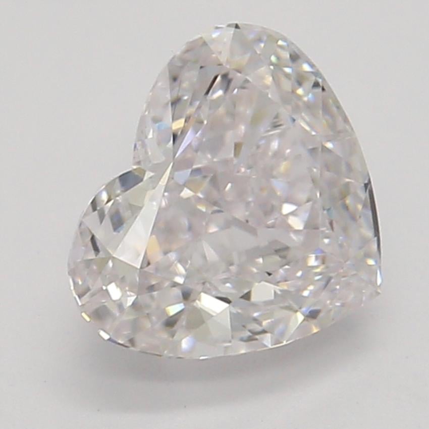 0.70 Ct. Very Light Pink Heart Diamond