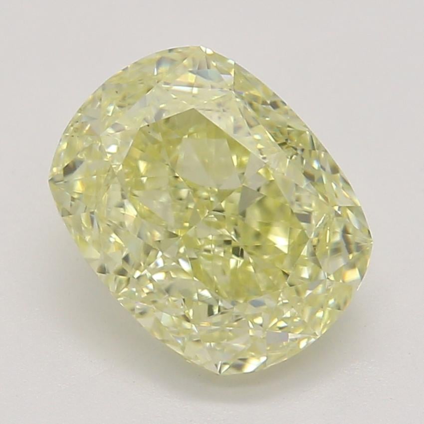 1.34 Ct. Fancy Yellow Cushion Diamond