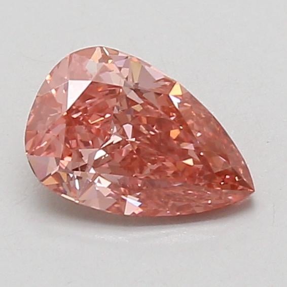 1.02 Ct. Fancy Vivid Pink Pear Lab Grown Diamond