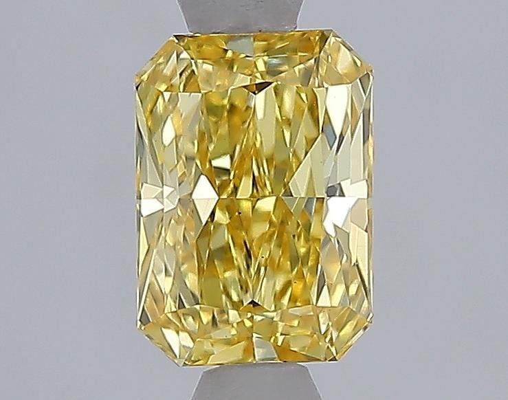 1.02 Ct. Fancy Vivid Yellow Radiant Lab Grown Diamond