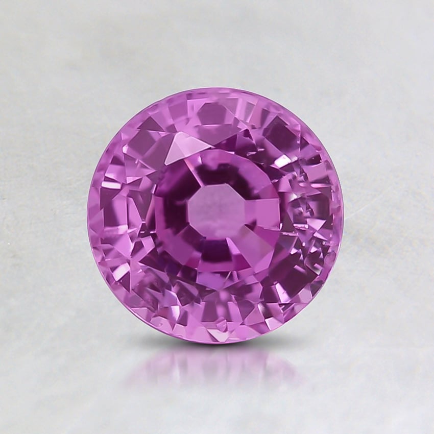 6mm Premium Pink Round Sapphire