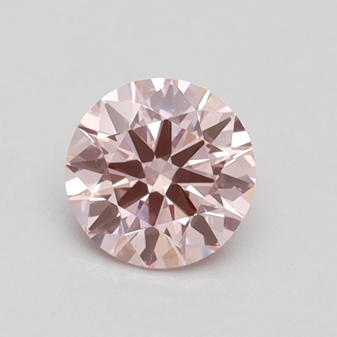 0.53 Ct. Fancy Intense Pink Round Lab Grown Diamond