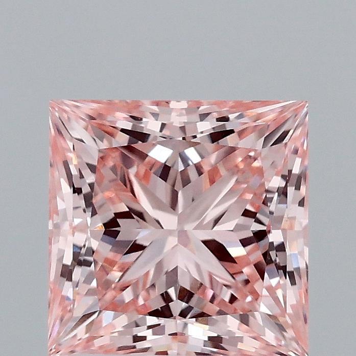 2.04 Ct. Fancy Intense Pink Princess Lab Grown Diamond