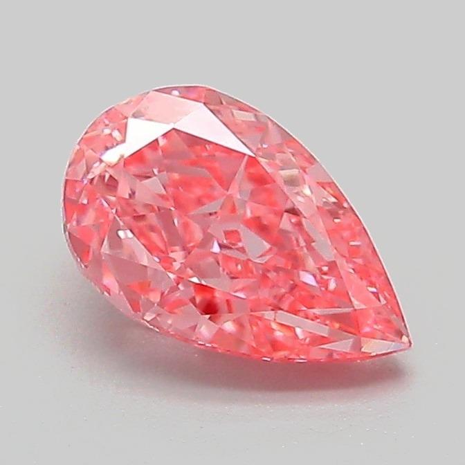 1.00 Ct. Fancy Vivid Pink Pear Lab Grown Diamond