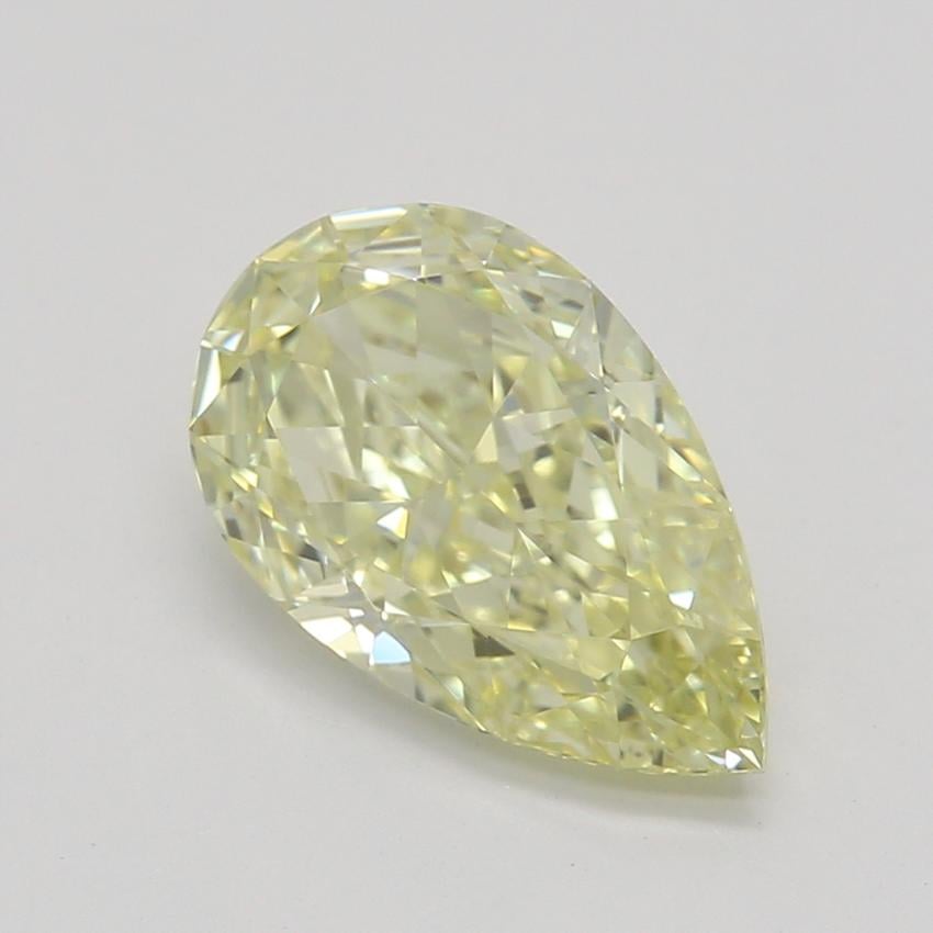 1.01 Ct. Fancy Light Yellow Pear Diamond