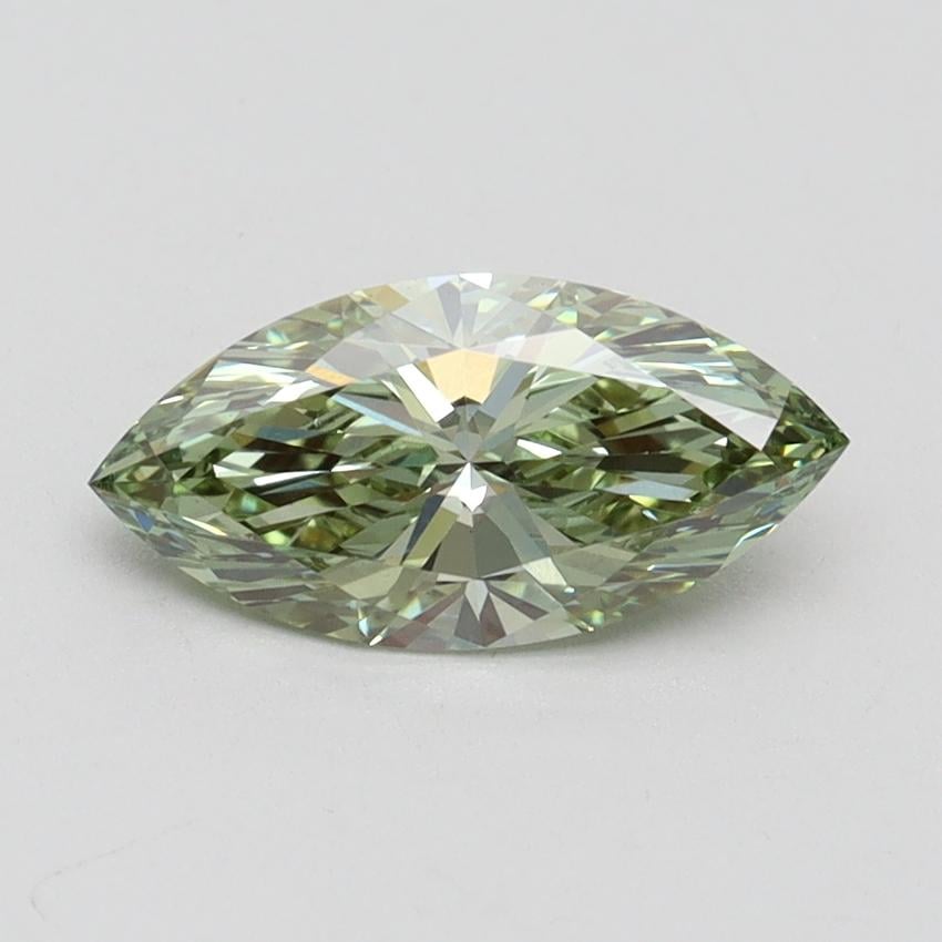 1.03 Ct. Fancy Intense Green Marquise Lab Grown Diamond
