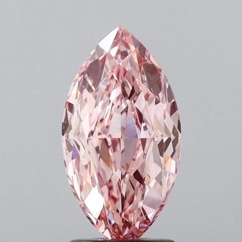 2.13 Ct. Fancy Intense  Pink Marquise Lab Grown Diamond